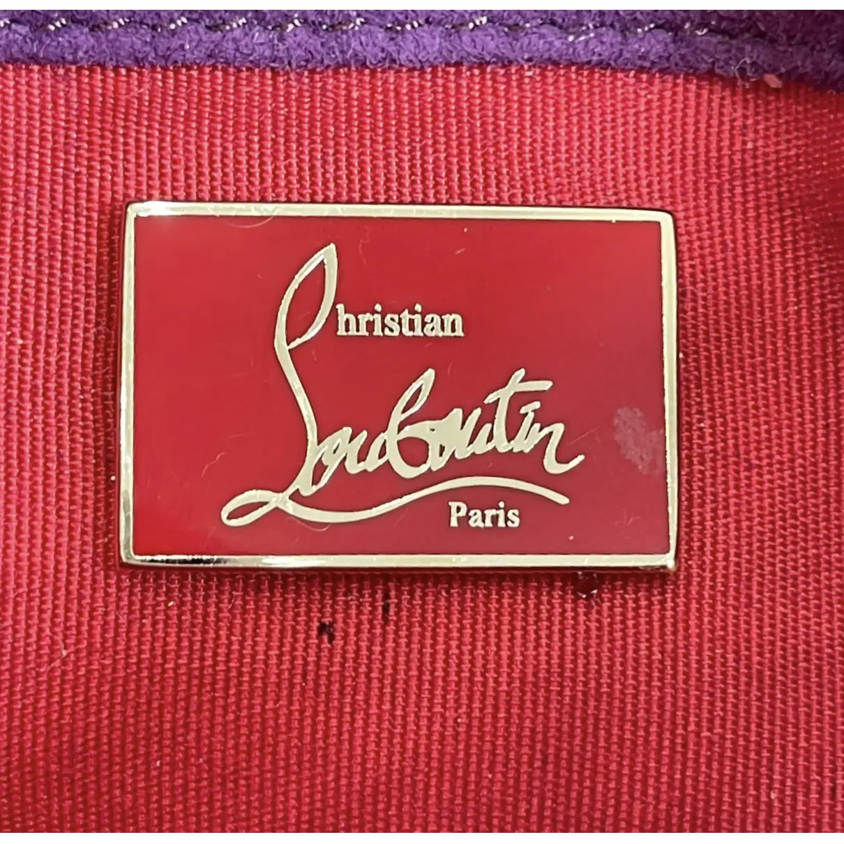 Sweet Charity glitter mini bag Christian Louboutin