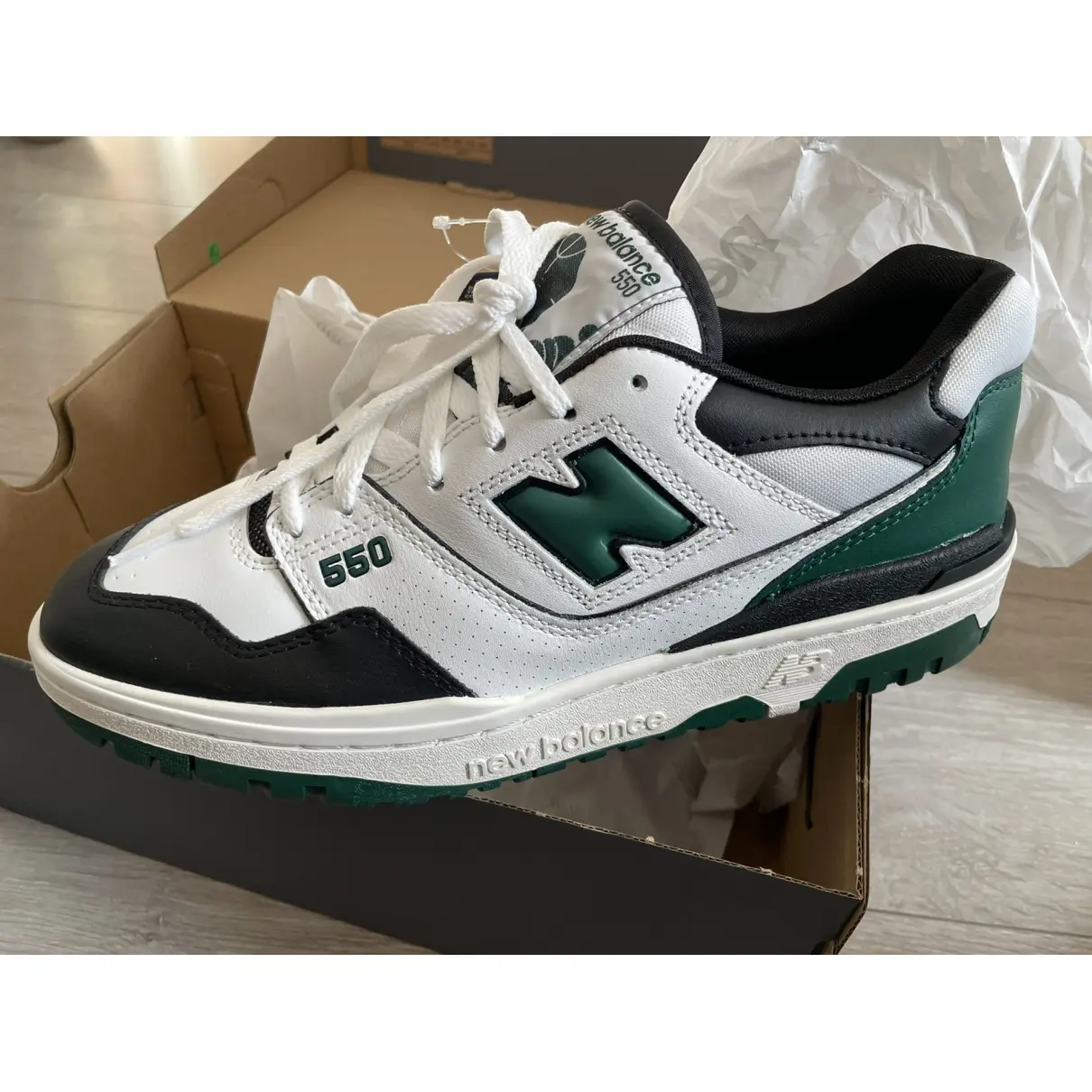 550 leather low trainers New Balance