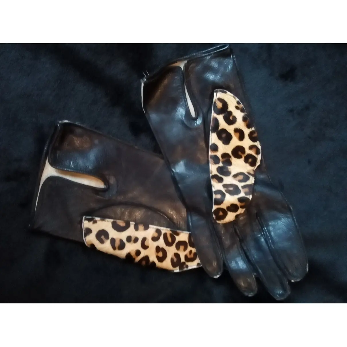 Alaïa Leather gloves for sale - Vintage