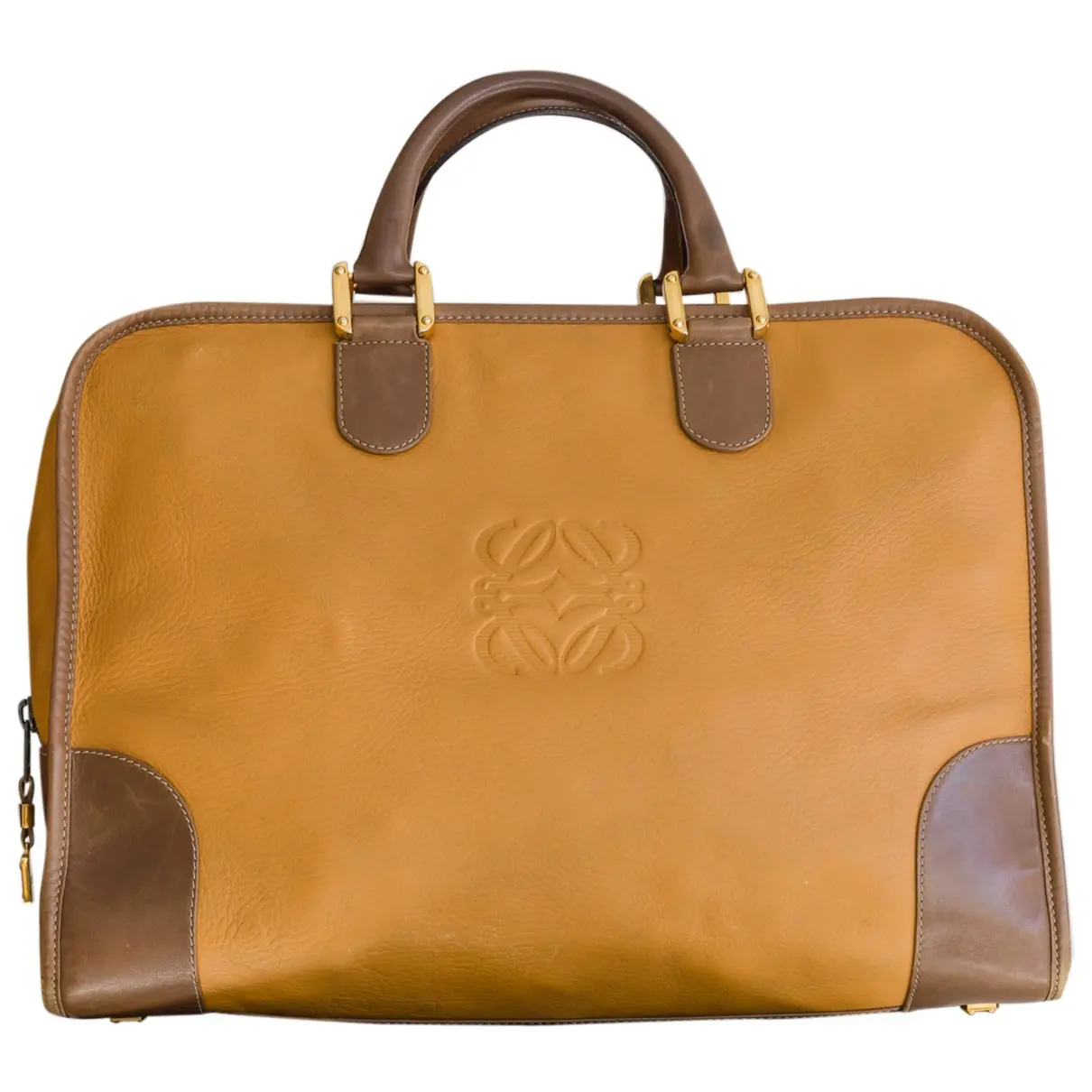 Amazona leather bowling bag Loewe - Vintage