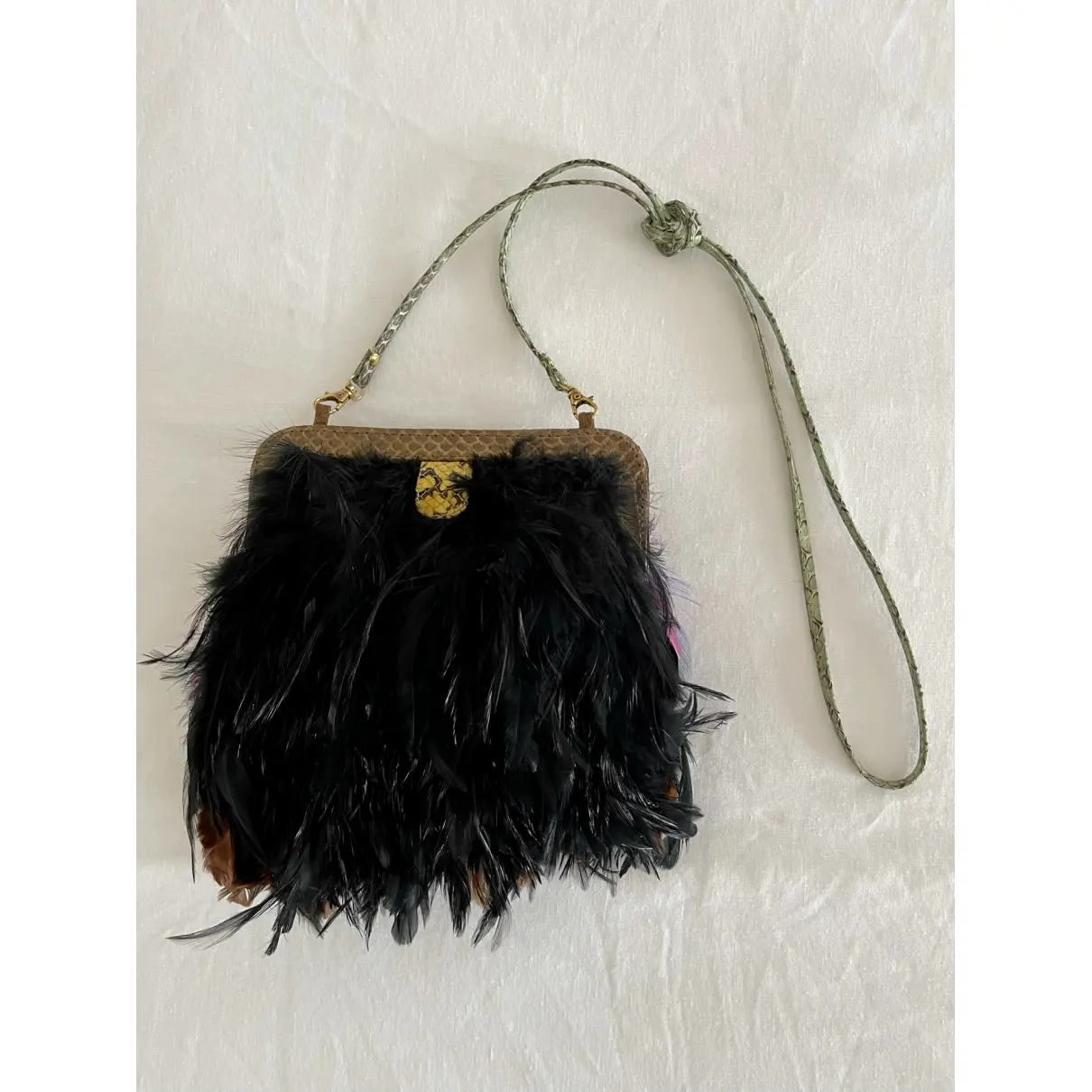 Buy Angel Jackson Leather handbag online