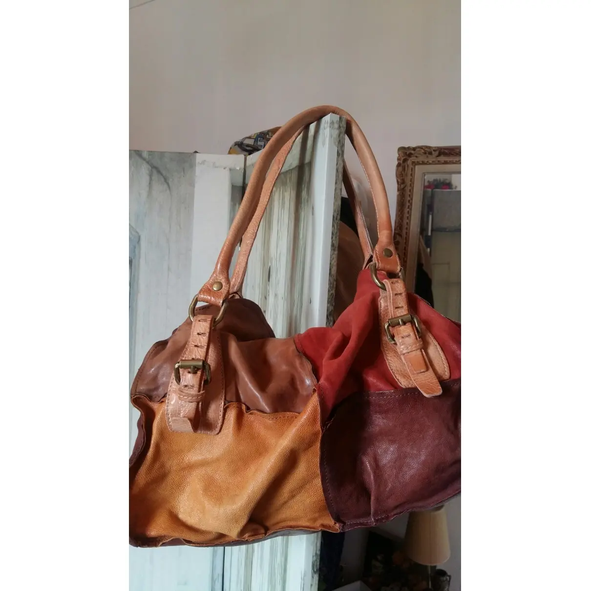 A.S.98 Leather tote for sale
