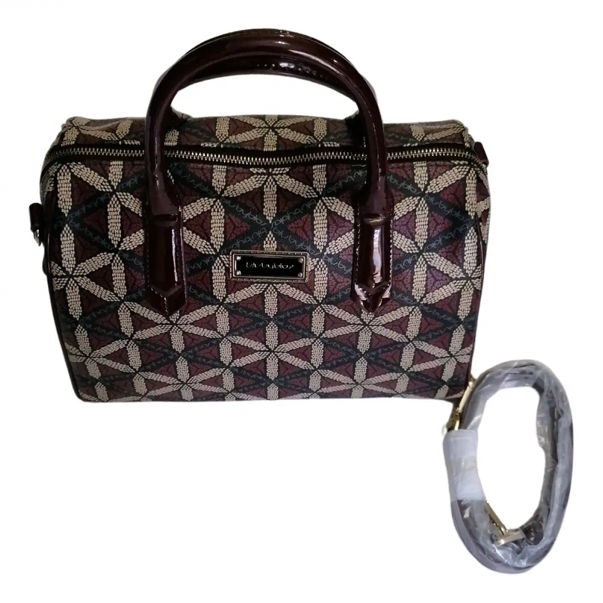 Leather handbag Byblos