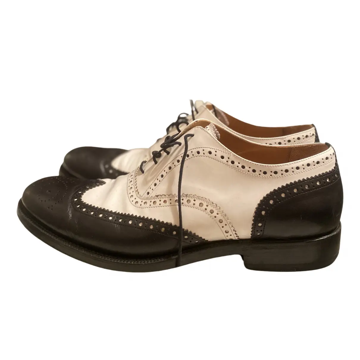 Leather lace ups Canali
