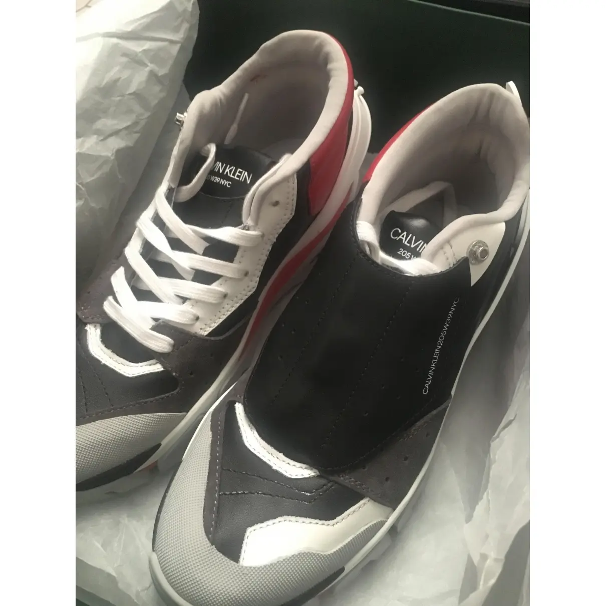 Carlos 10 leather trainers Calvin Klein 205W39NYC