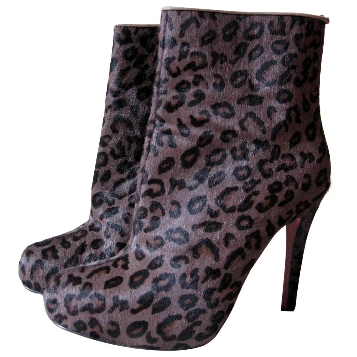 Leather ankle boots Cazabat