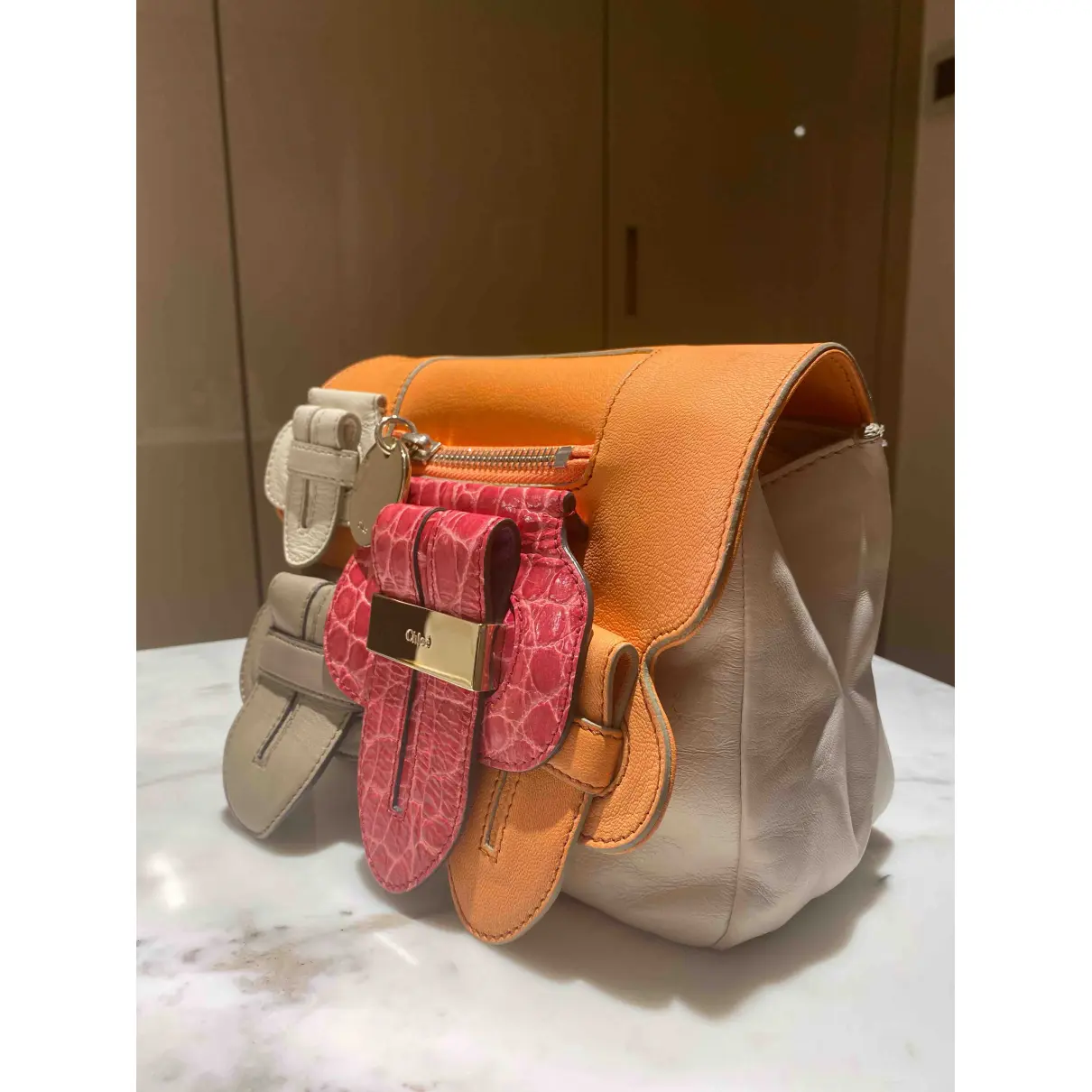 Buy Chloé Leather clutch bag online