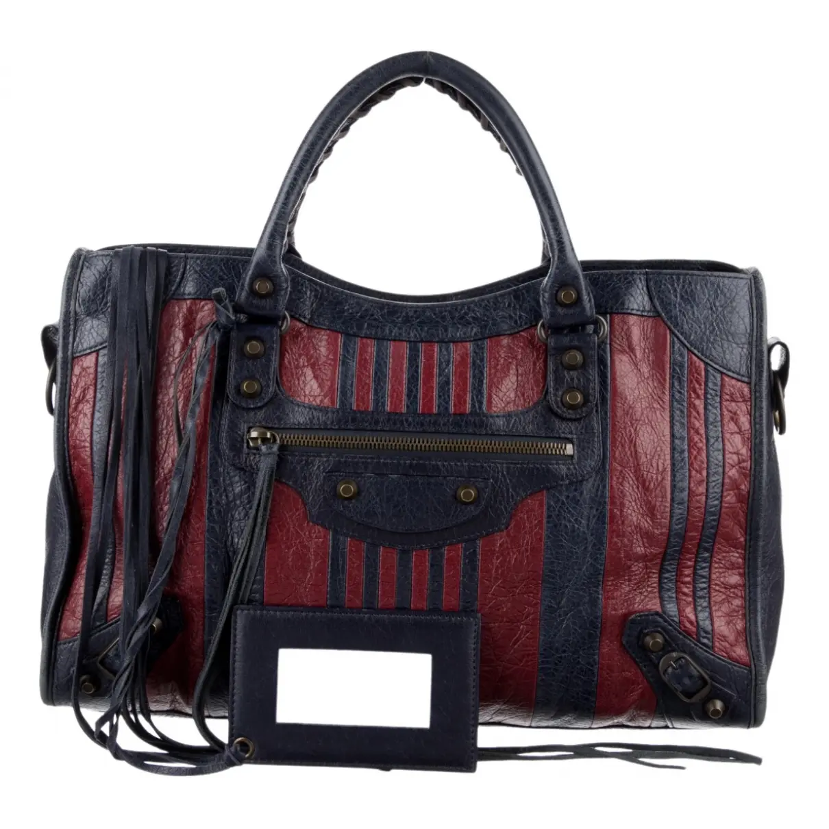 City leather handbag Balenciaga - Vintage