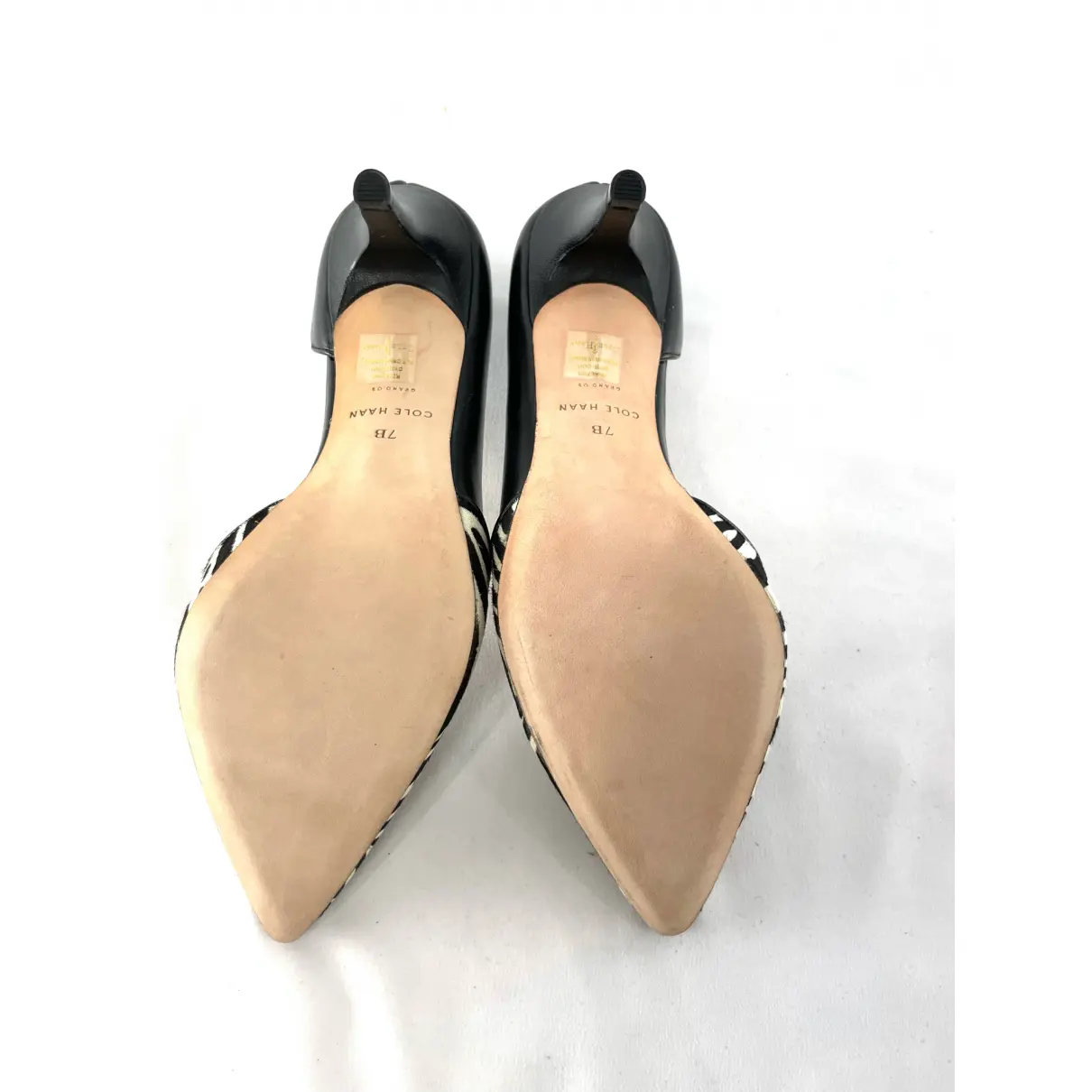 Leather heels Cole Haan