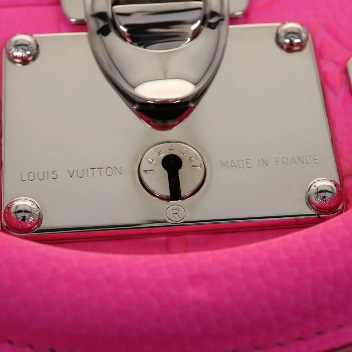 Cotteville leather travel bag Louis Vuitton