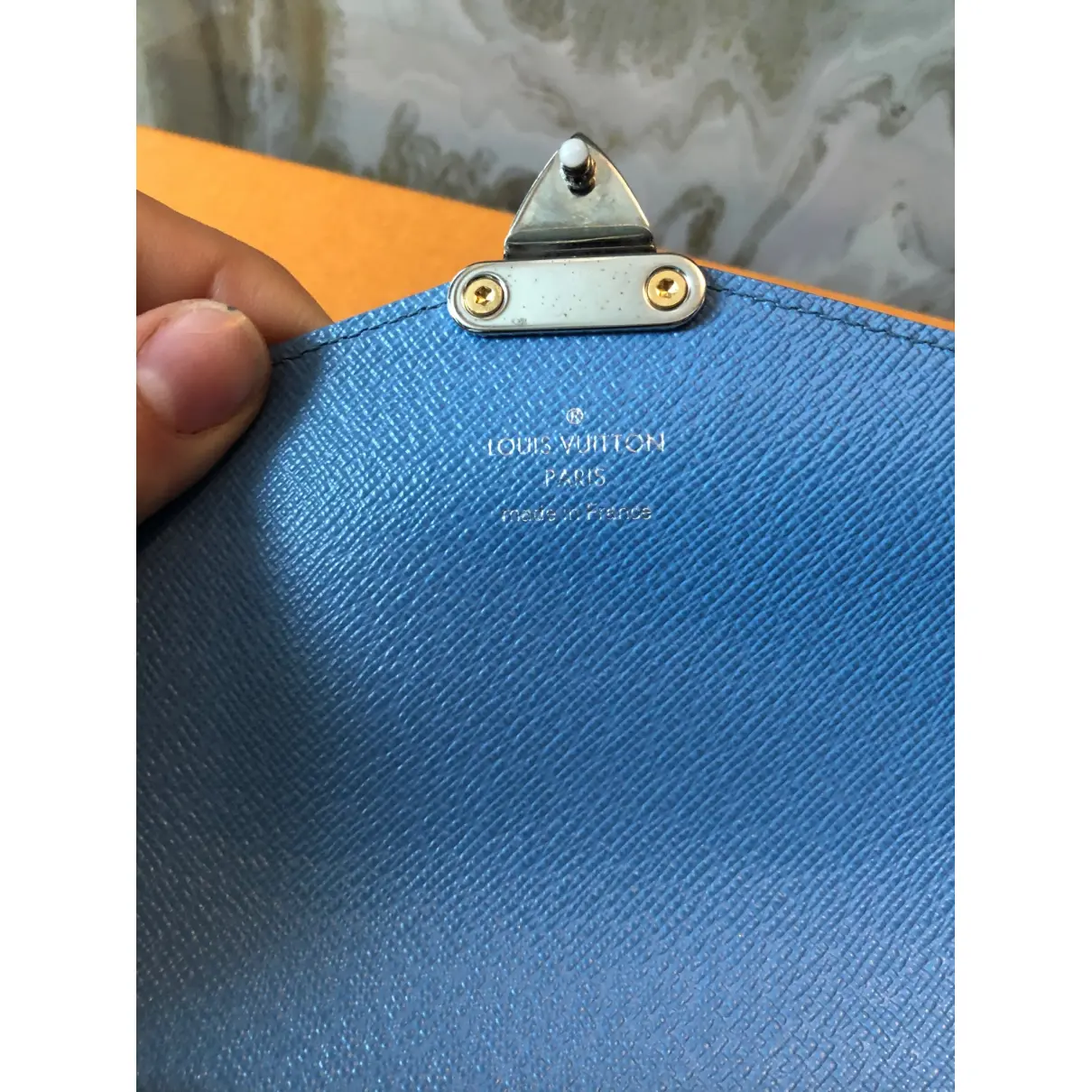 Dauphine leather handbag Louis Vuitton