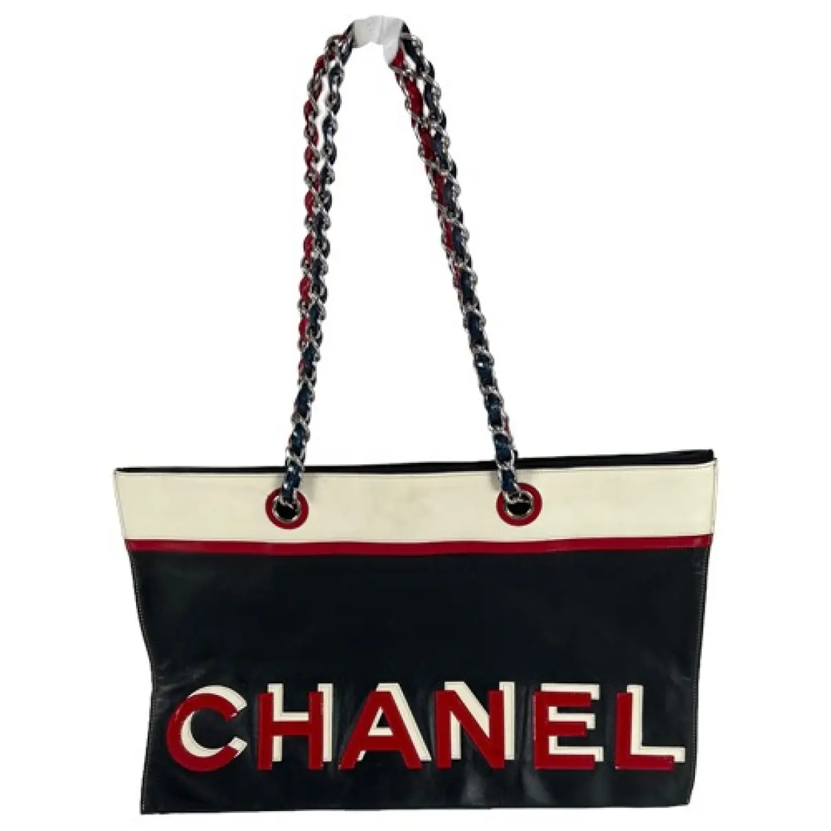 Deauville Chain leather handbag