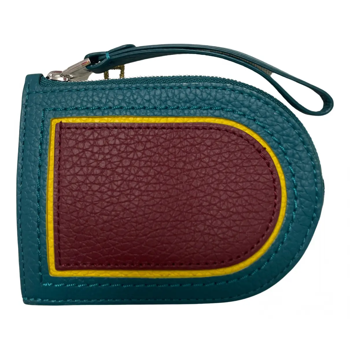 Leather purse Delvaux