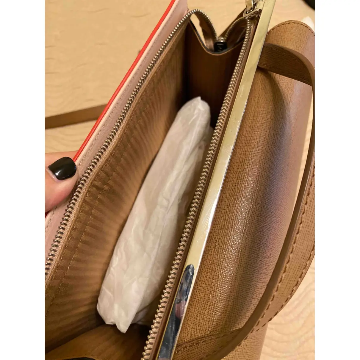 Demi Jour leather handbag Fendi