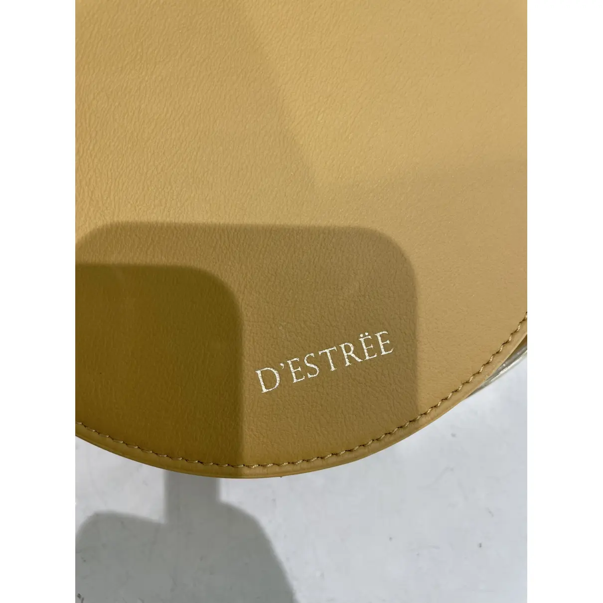Leather handbag D'Estree