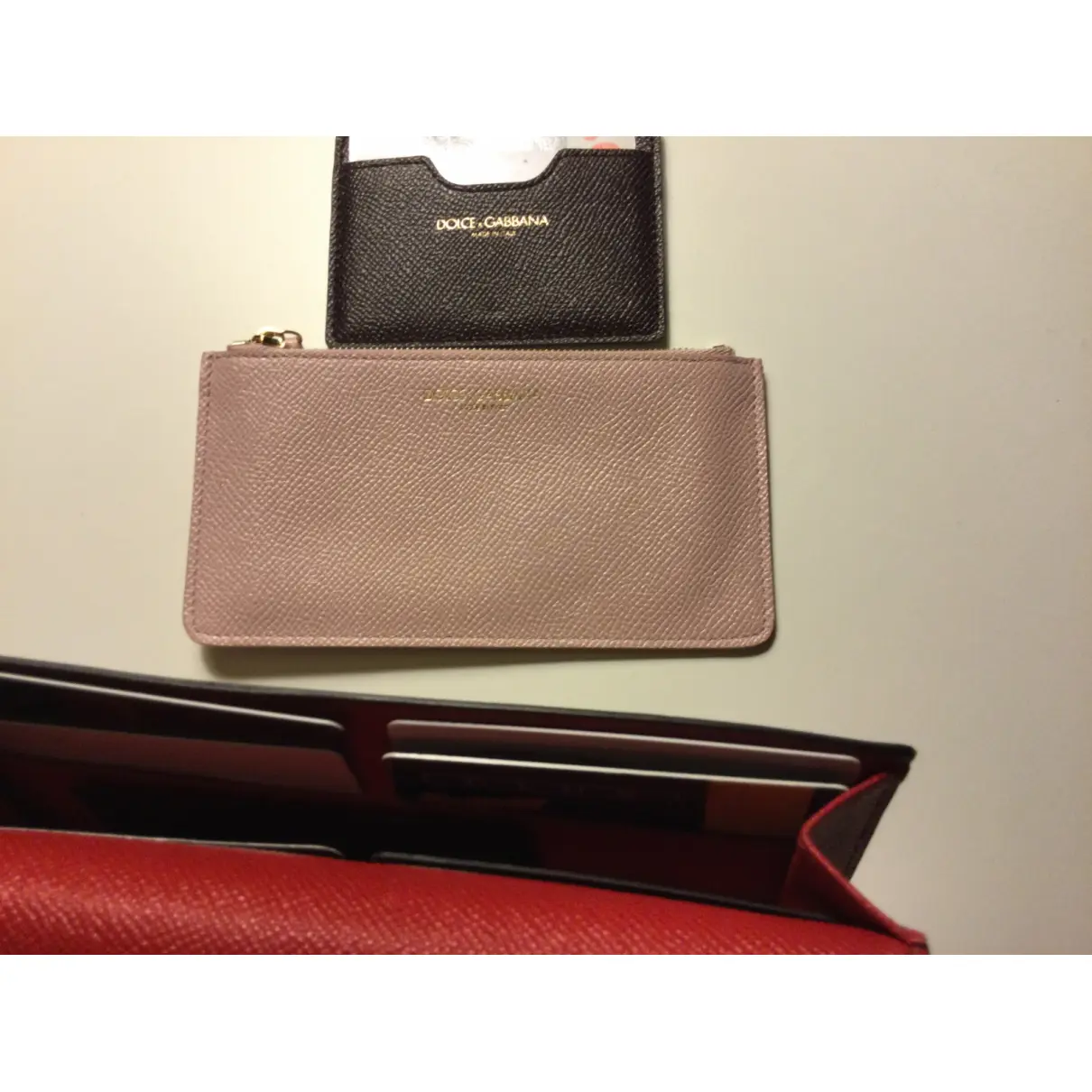 Leather purse Dolce & Gabbana