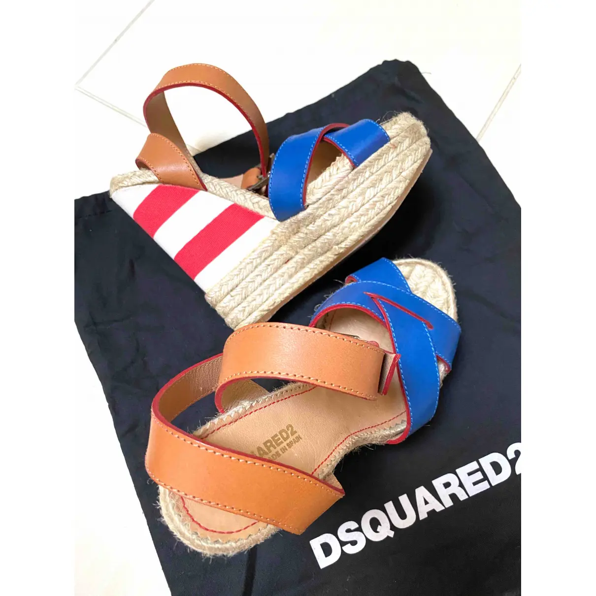 Buy Dsquared2 Leather sandal online