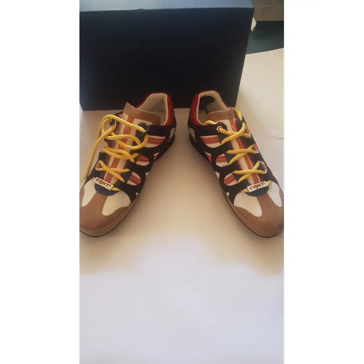 Dsquared2 Leather low trainers for sale