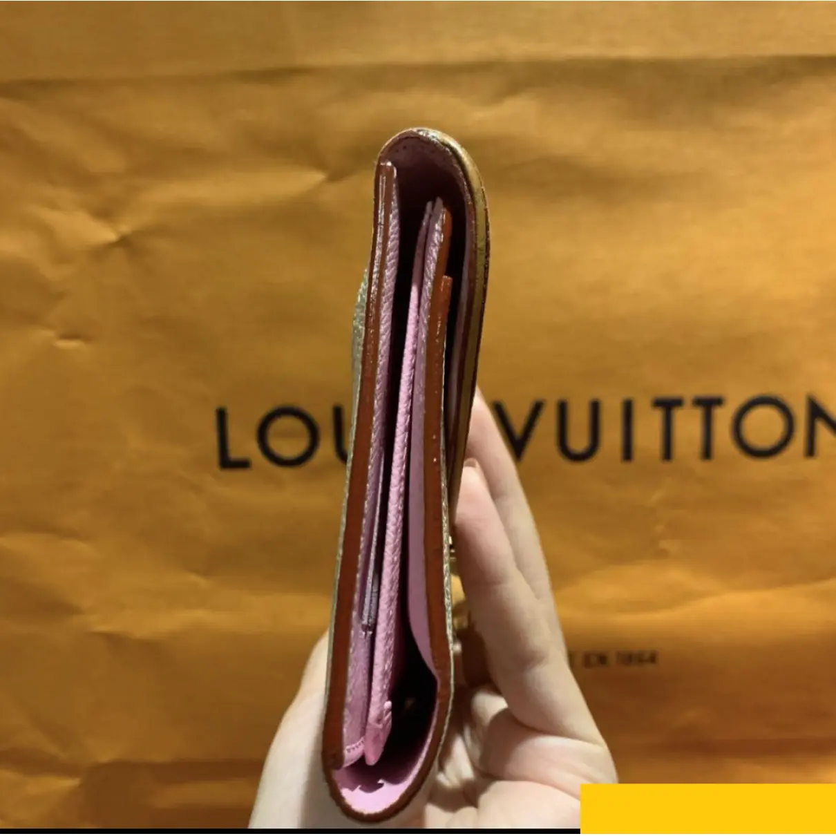 Eden leather handbag Louis Vuitton
