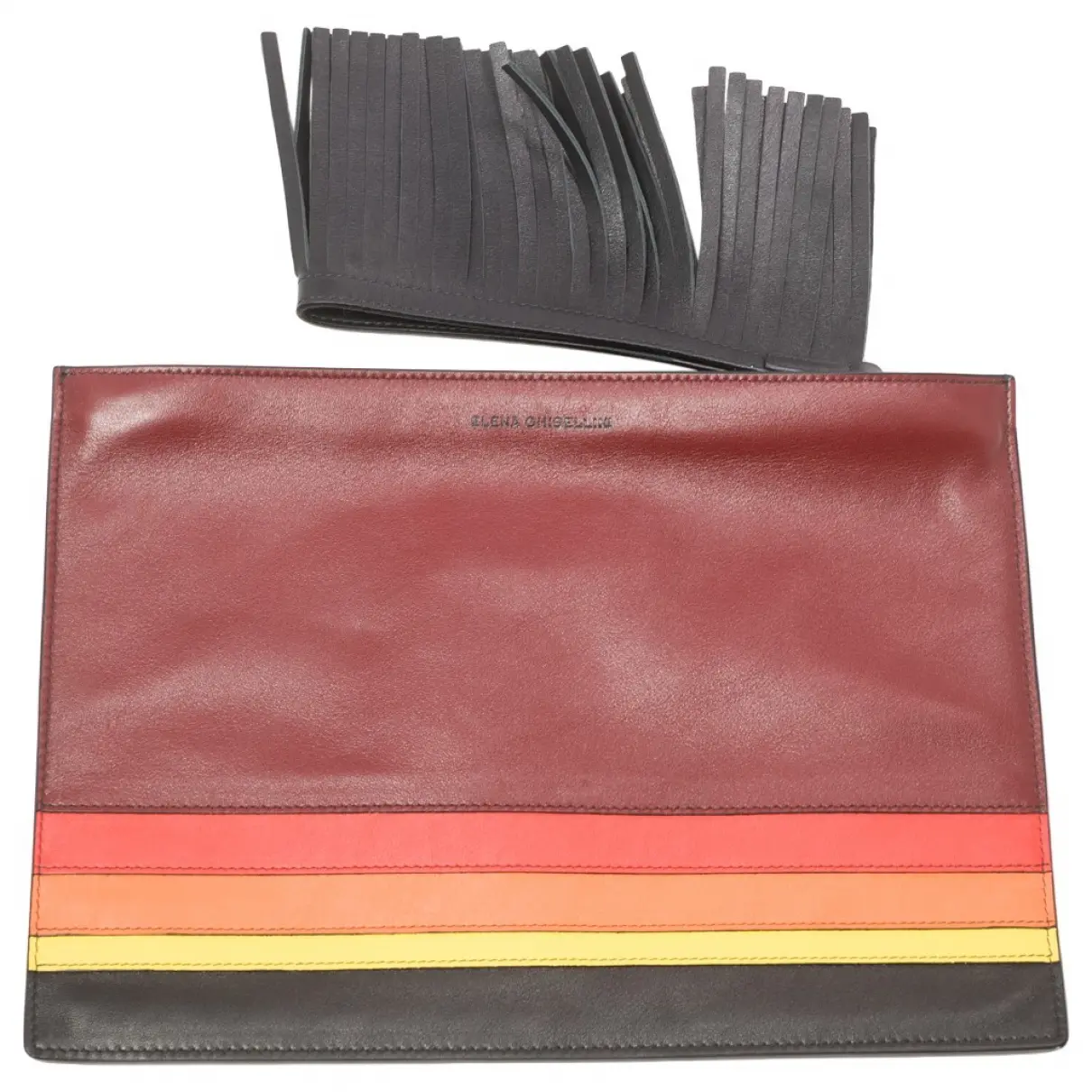 Multicolour Leather Clutch bag Elena Ghisellini