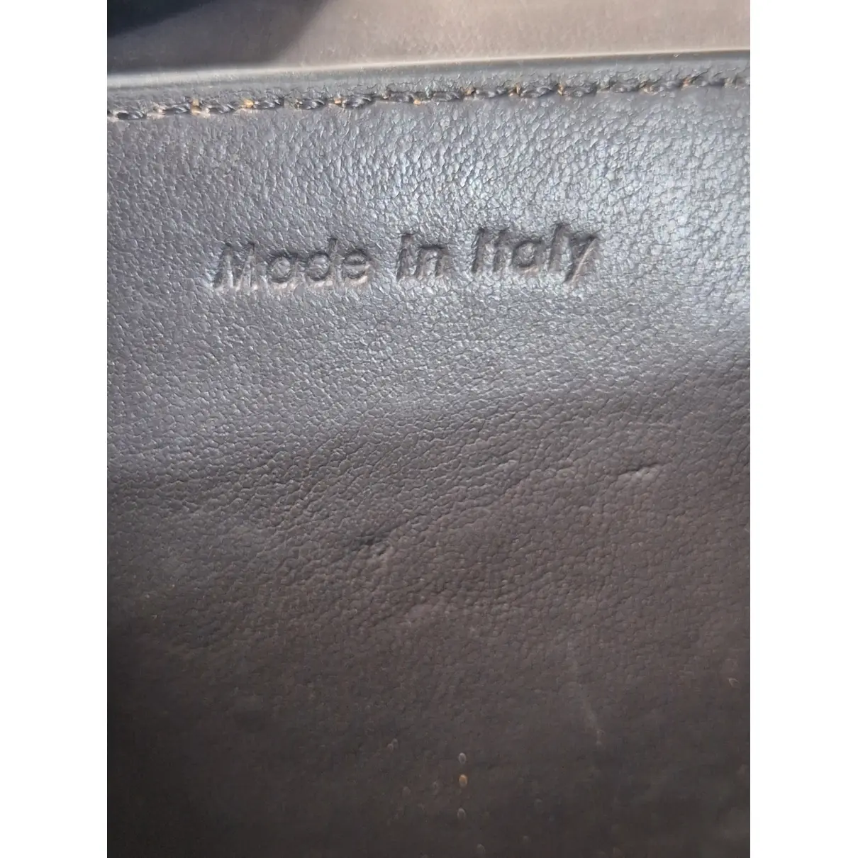 Frame leather satchel Celine - Vintage