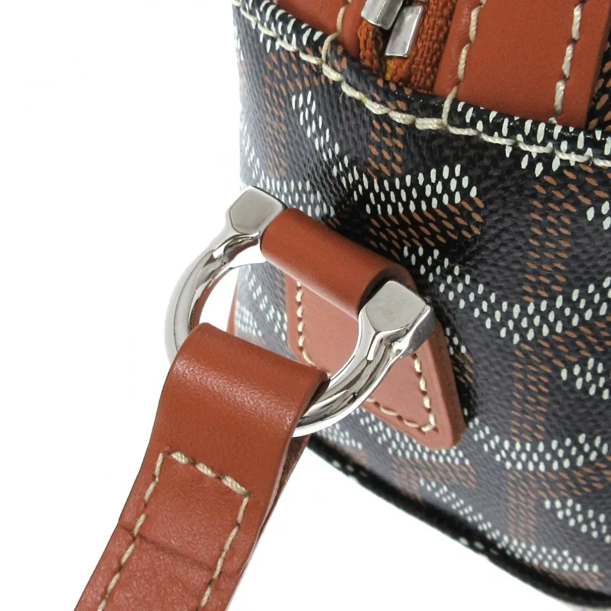 Leather handbag Goyard