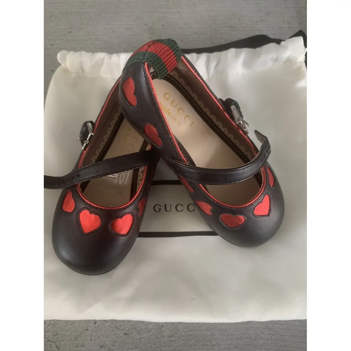 Gucci Leather ballet flats for sale