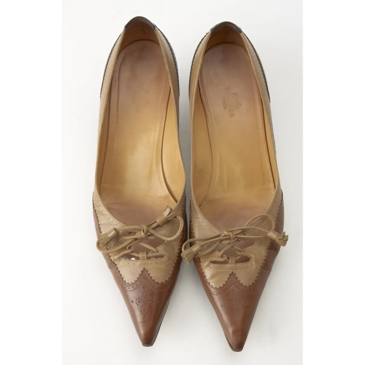 Buy Hermès Leather heels online - Vintage