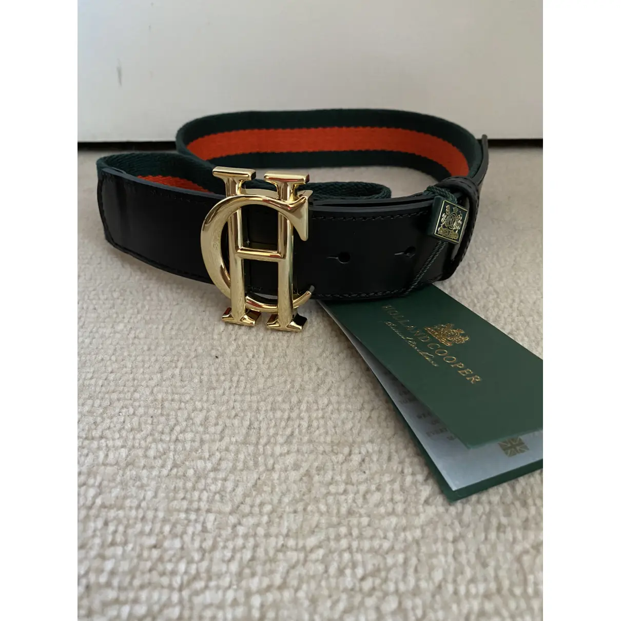 Leather belt Holland Cooper
