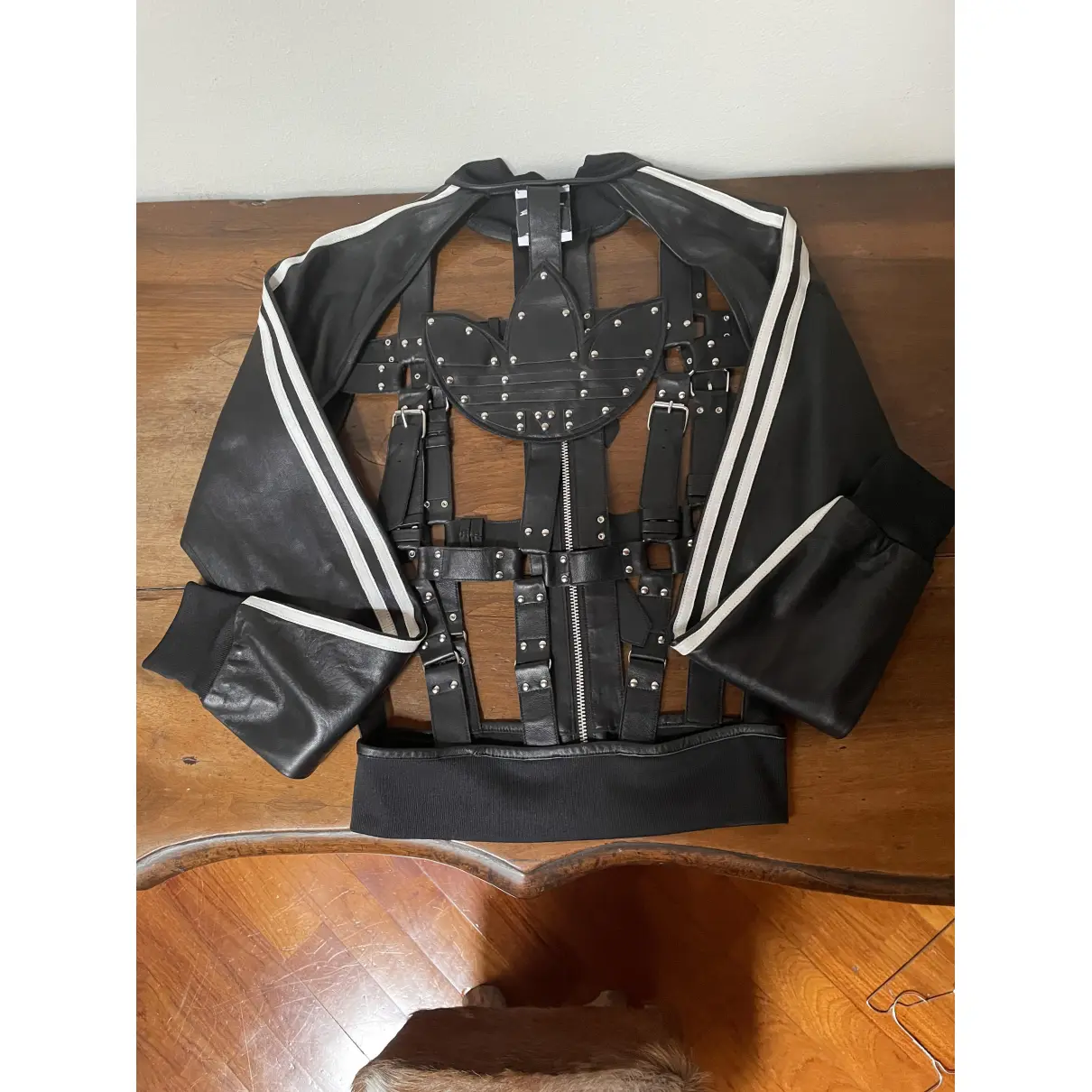 Buy Jeremy Scott Leather biker jacket online