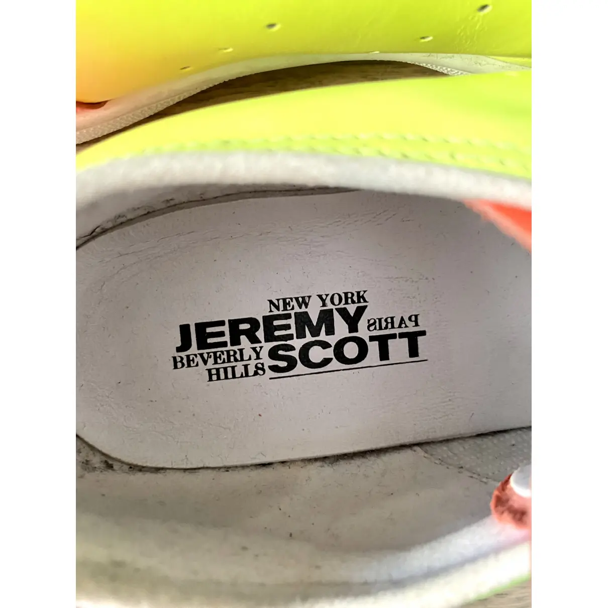 Leather trainers Jeremy Scott Pour Adidas