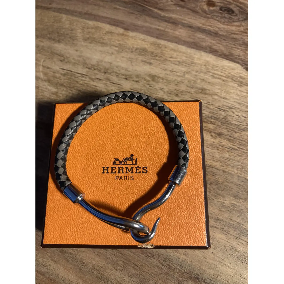 Buy Hermès Jumbo leather bracelet online