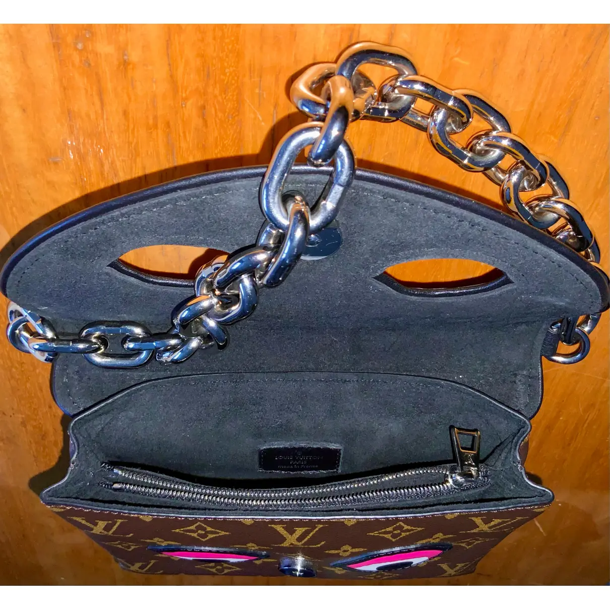 Kabuki leather handbag Louis Vuitton