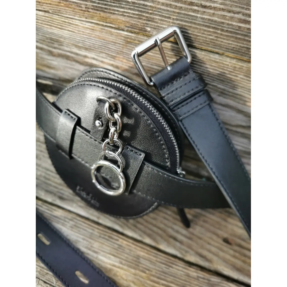Leather purse Karl Lagerfeld