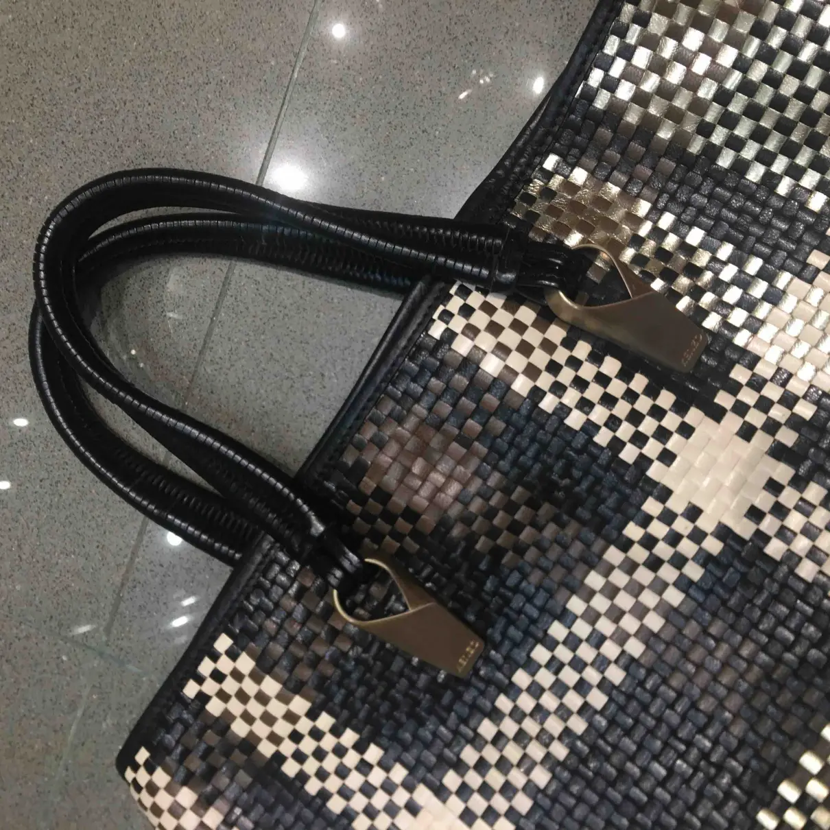 Leather tote Kenzo
