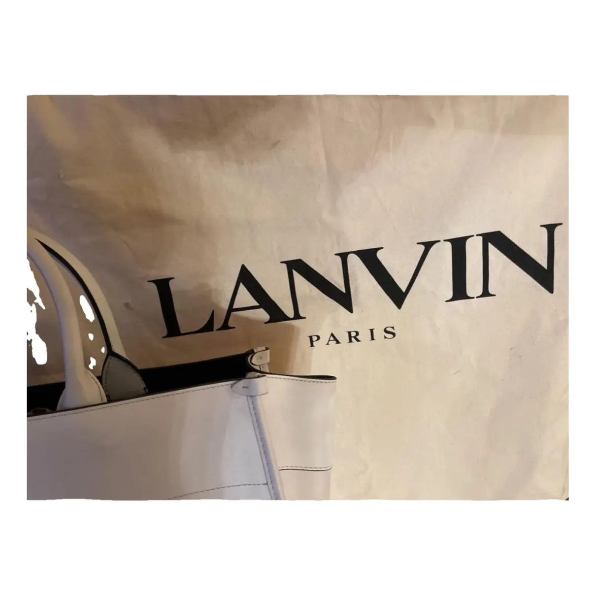 Buy Lanvin Leather tote online