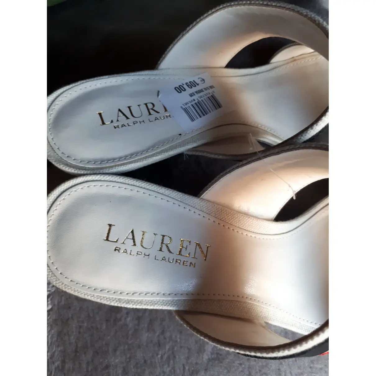 Leather sandals Lauren Ralph Lauren