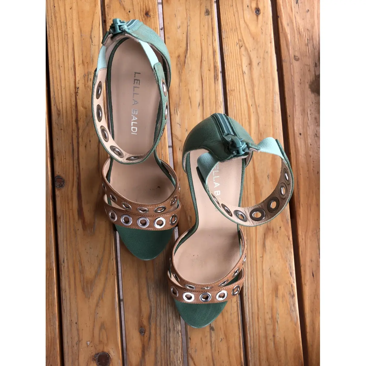 Buy Lella Baldi Leather heels online