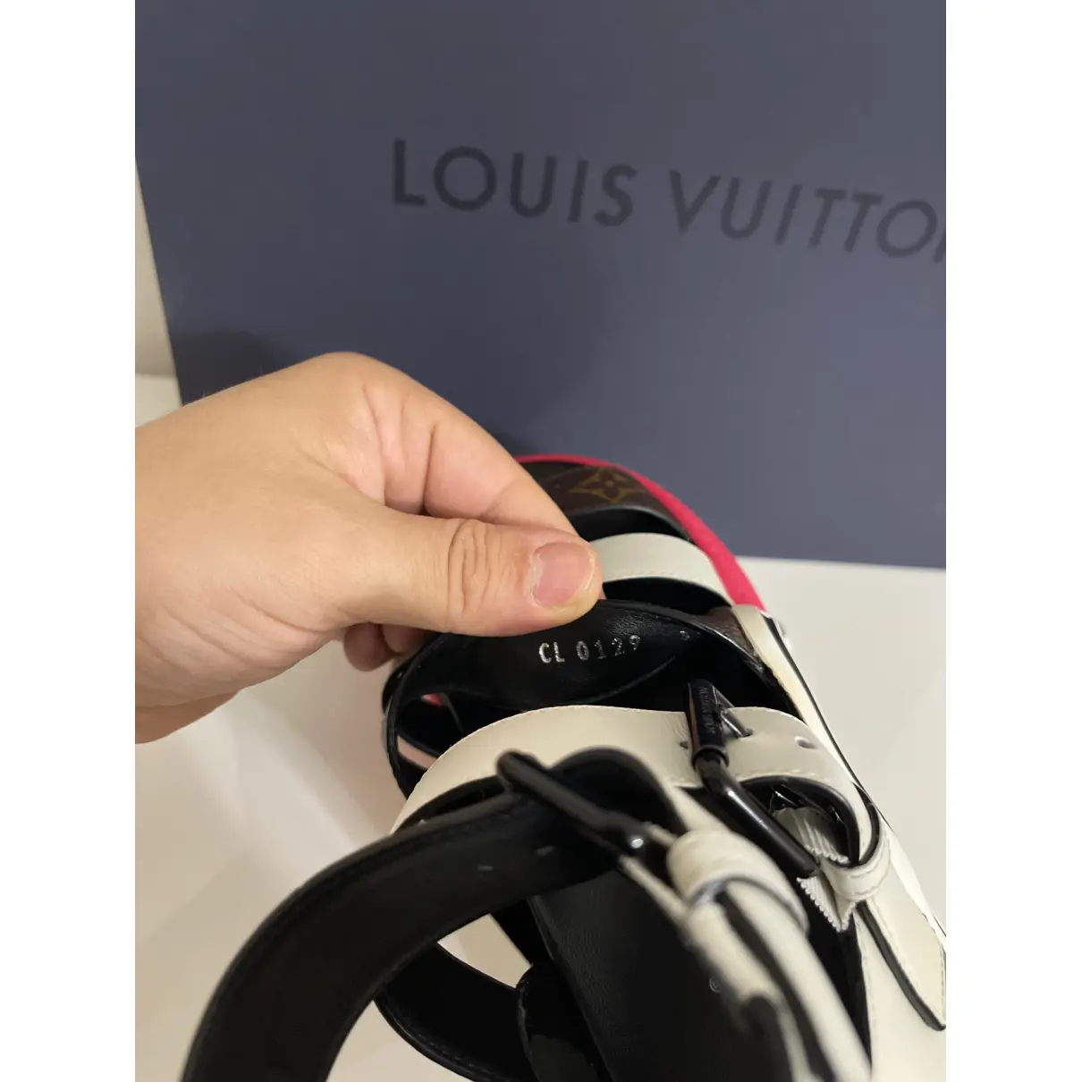 LV Archlight leather sandals Louis Vuitton