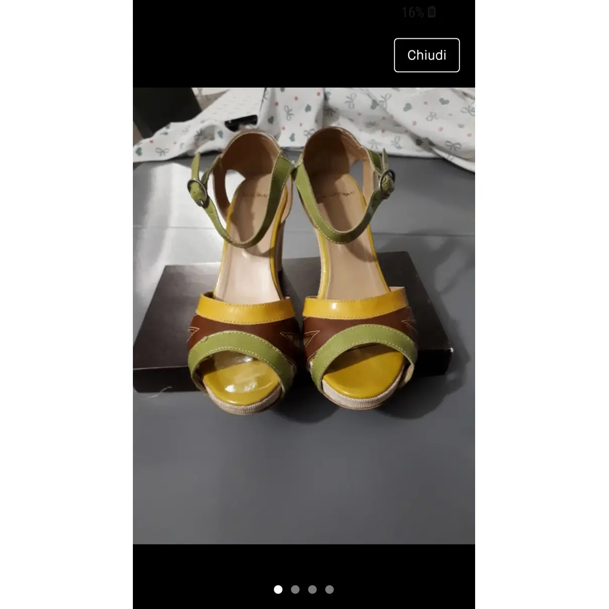Buy Maliparmi Leather sandals online