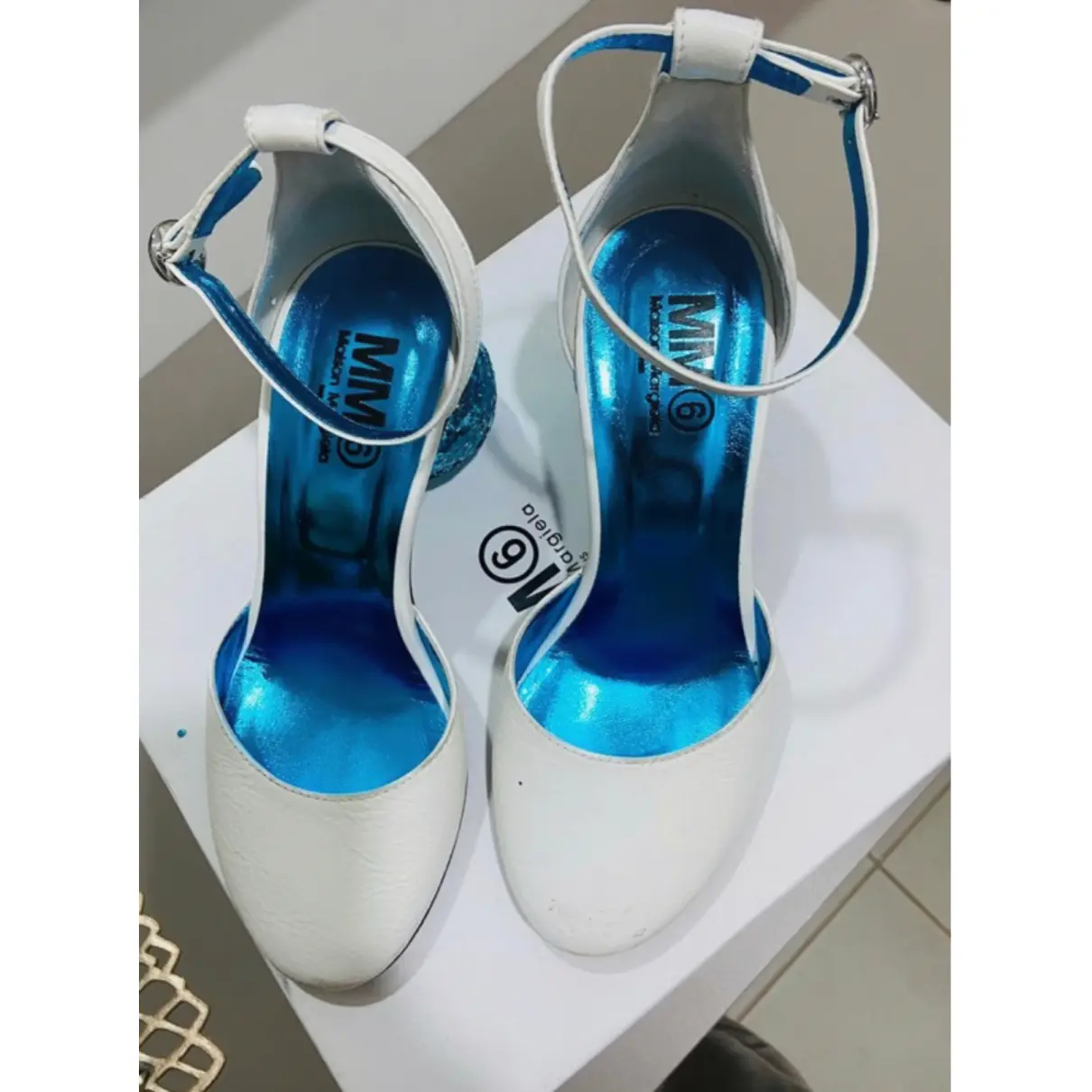 Buy MM6 Leather heels online
