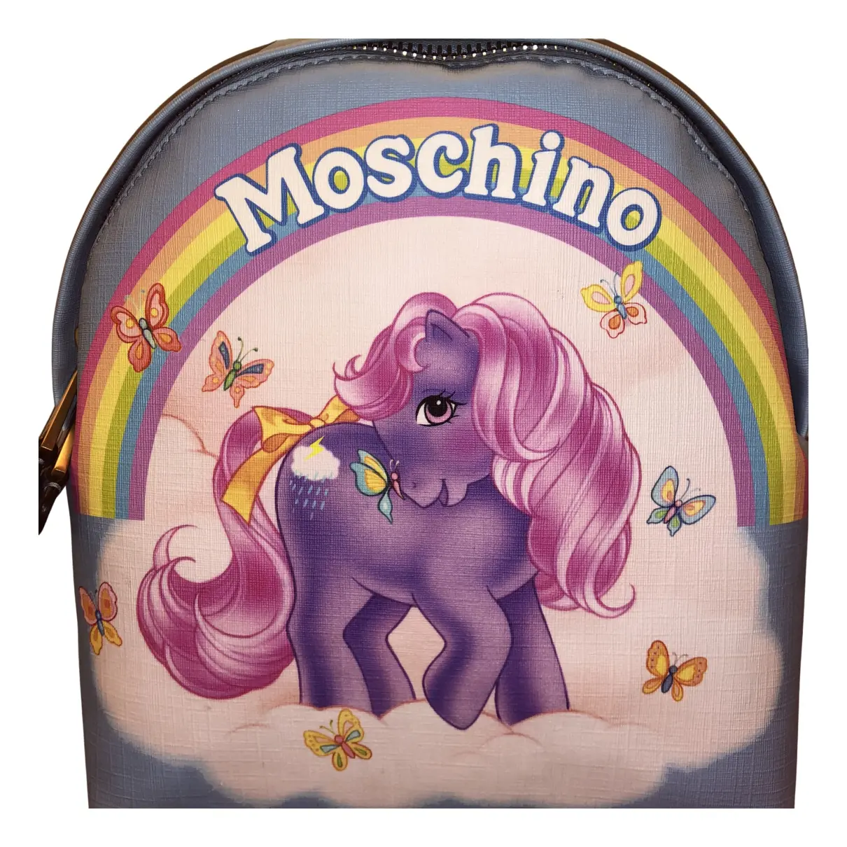 Buy Moschino Leather backpack online