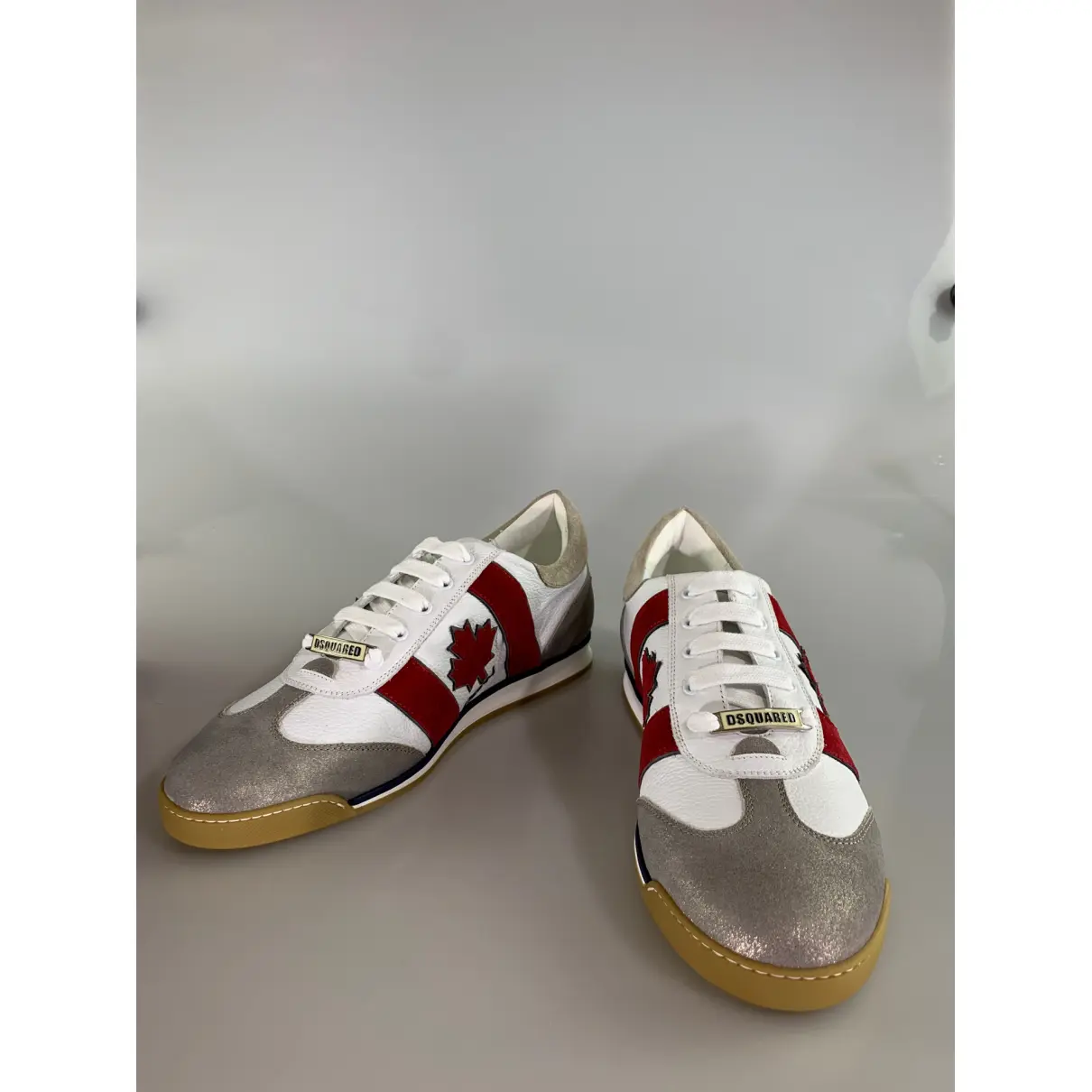 New Runner leather low trainers Dsquared2