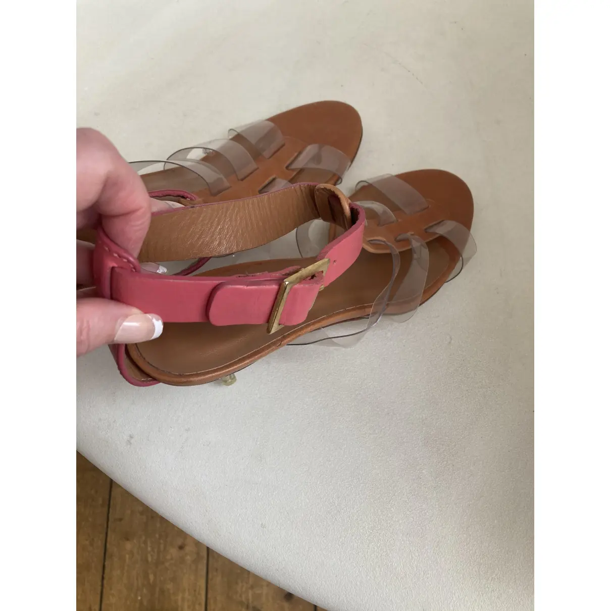 Buy Nicole Farhi Leather sandals online