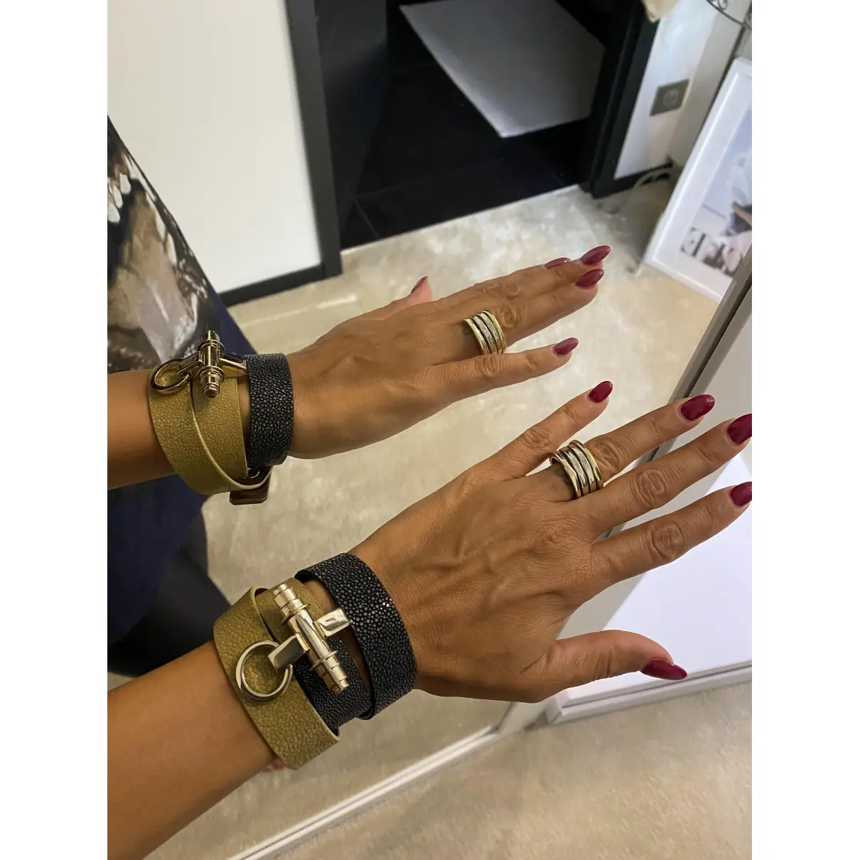 Obsedia leather bracelet Givenchy