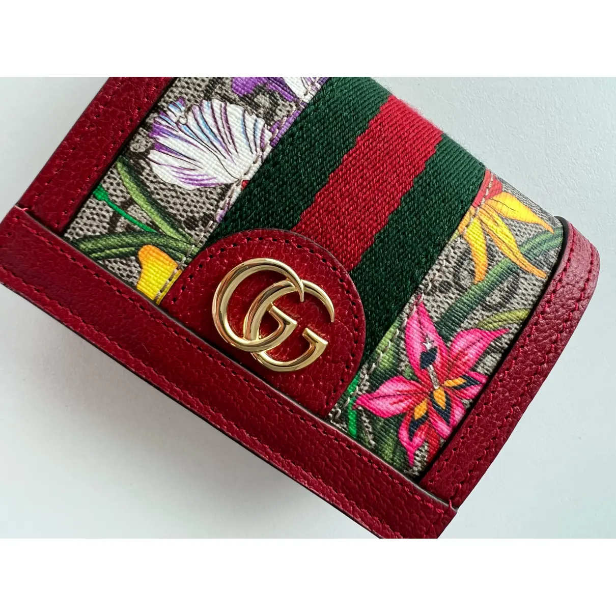 Buy Gucci Ophidia leather purse online