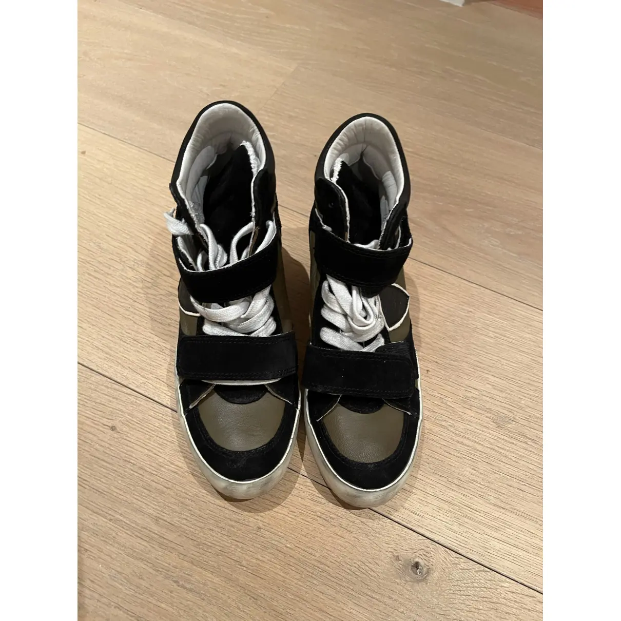 Buy Philippe Model Leather trainers online