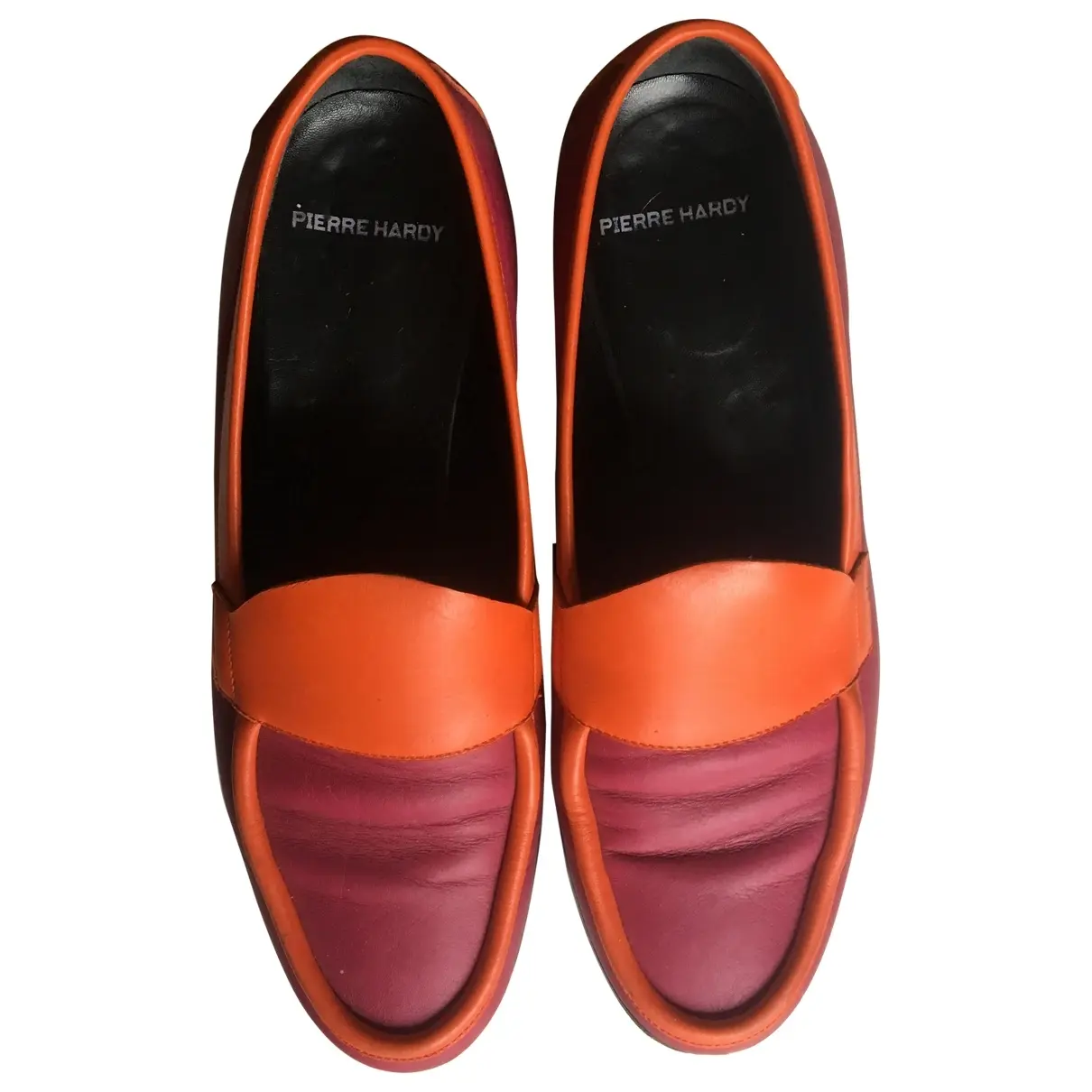 Leather flats Pierre Hardy