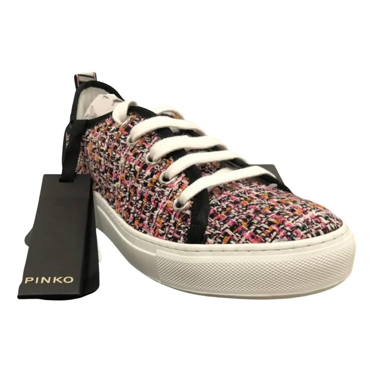 Leather trainers Pinko