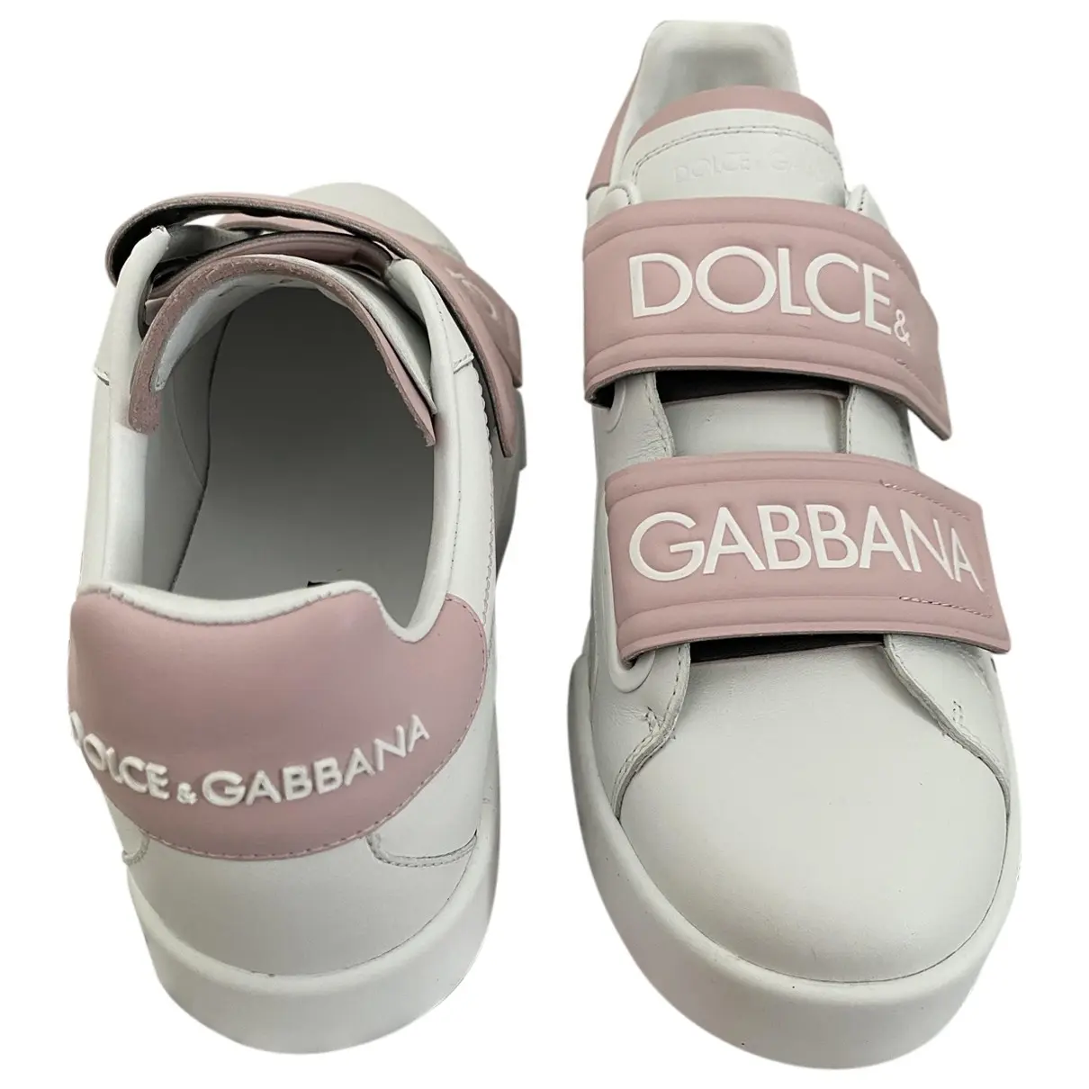 Portofino leather trainers Dolce & Gabbana